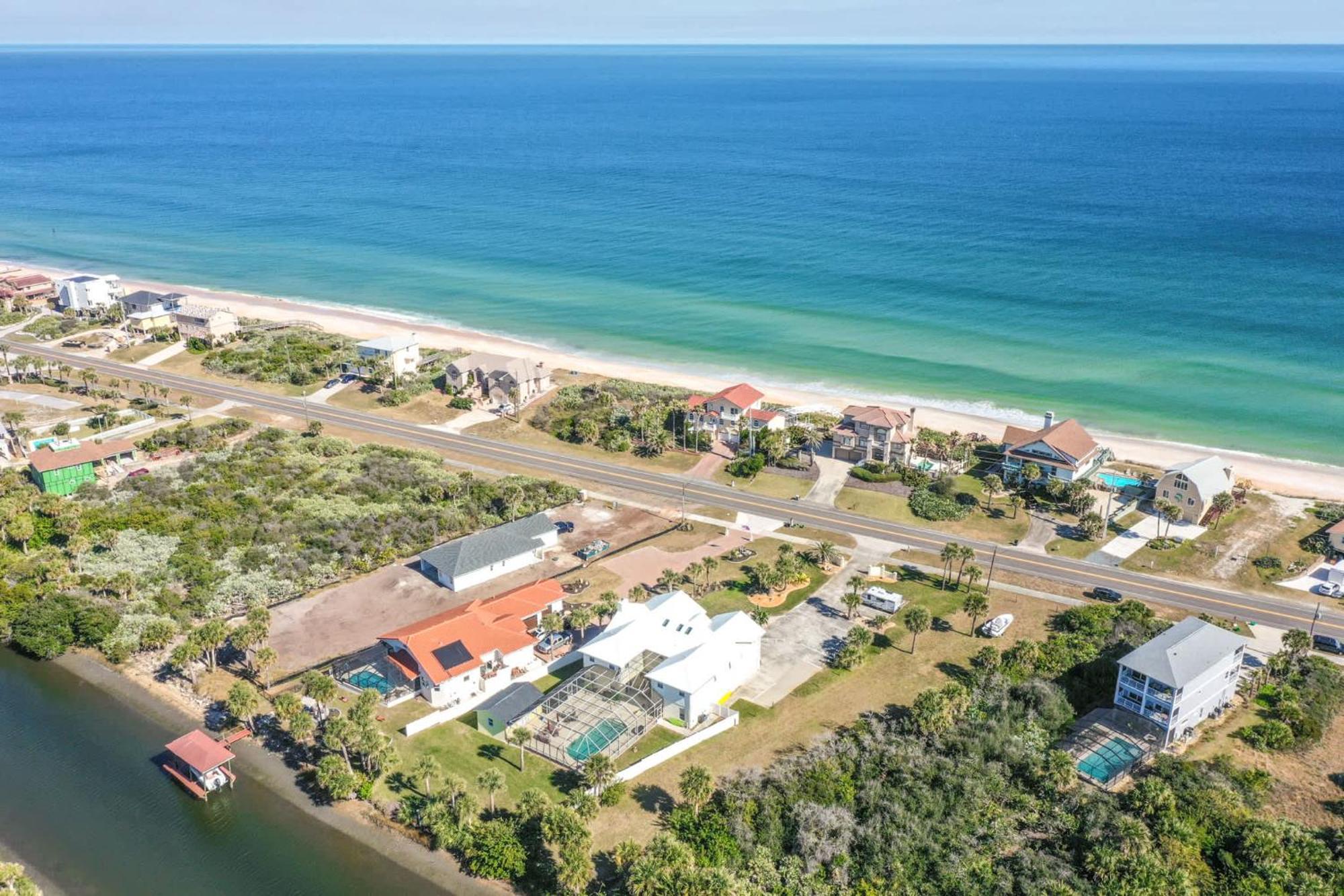 Flagler Beach Bed And Breakfast Pool Jaccuzzi Suite Екстериор снимка