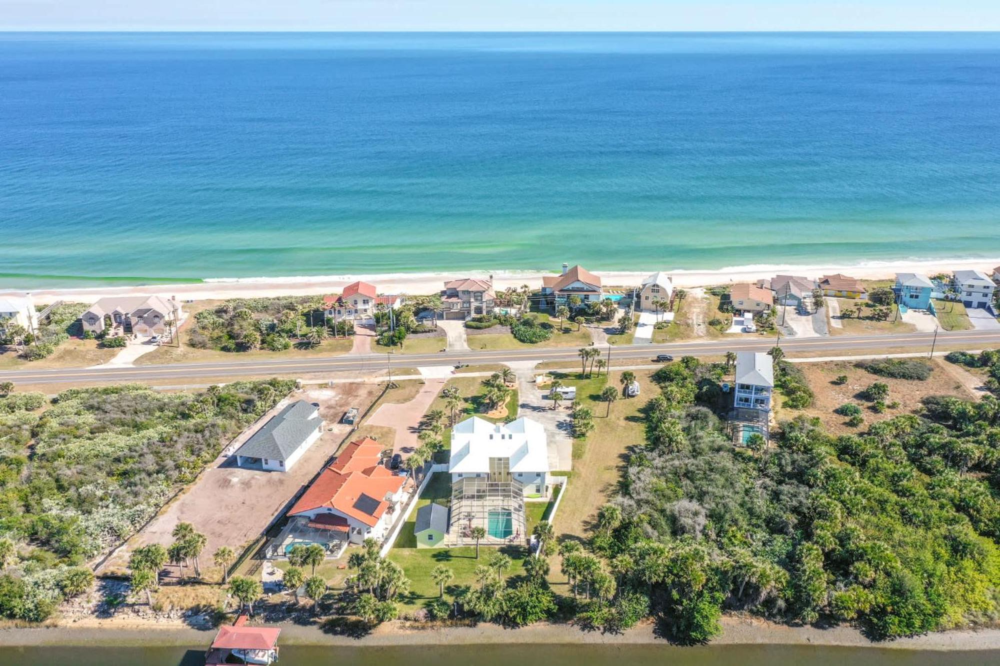 Flagler Beach Bed And Breakfast Pool Jaccuzzi Suite Екстериор снимка