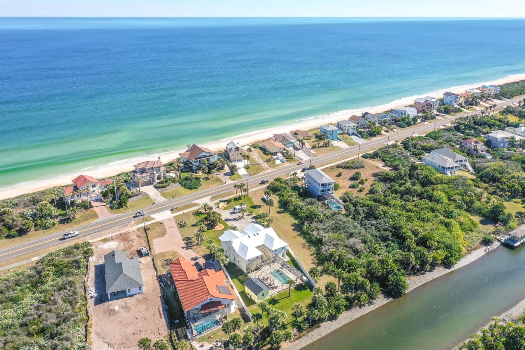 Flagler Beach Bed And Breakfast Pool Jaccuzzi Suite Екстериор снимка