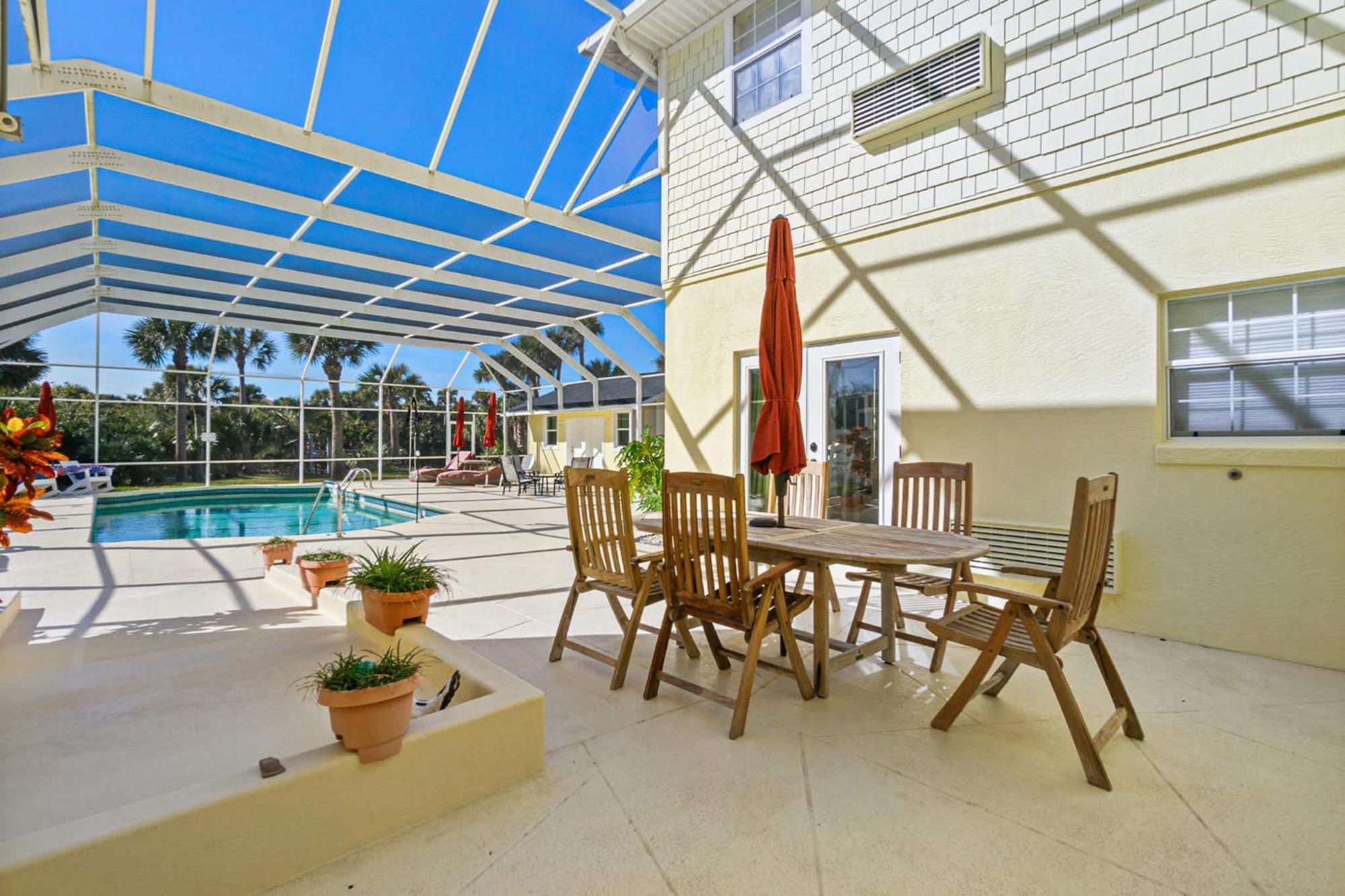 Flagler Beach Bed And Breakfast Pool Jaccuzzi Suite Екстериор снимка