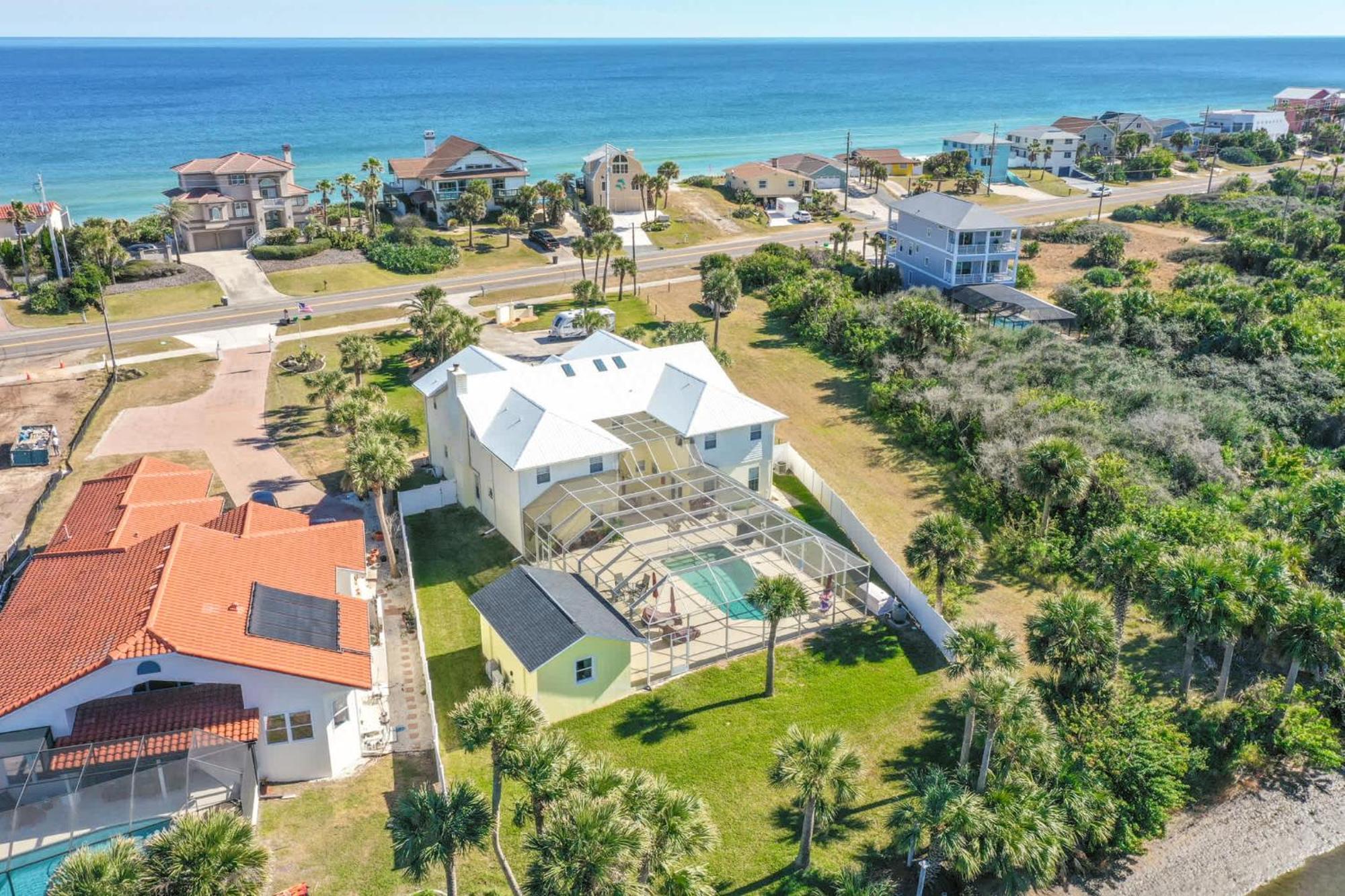 Flagler Beach Bed And Breakfast Pool Jaccuzzi Suite Екстериор снимка