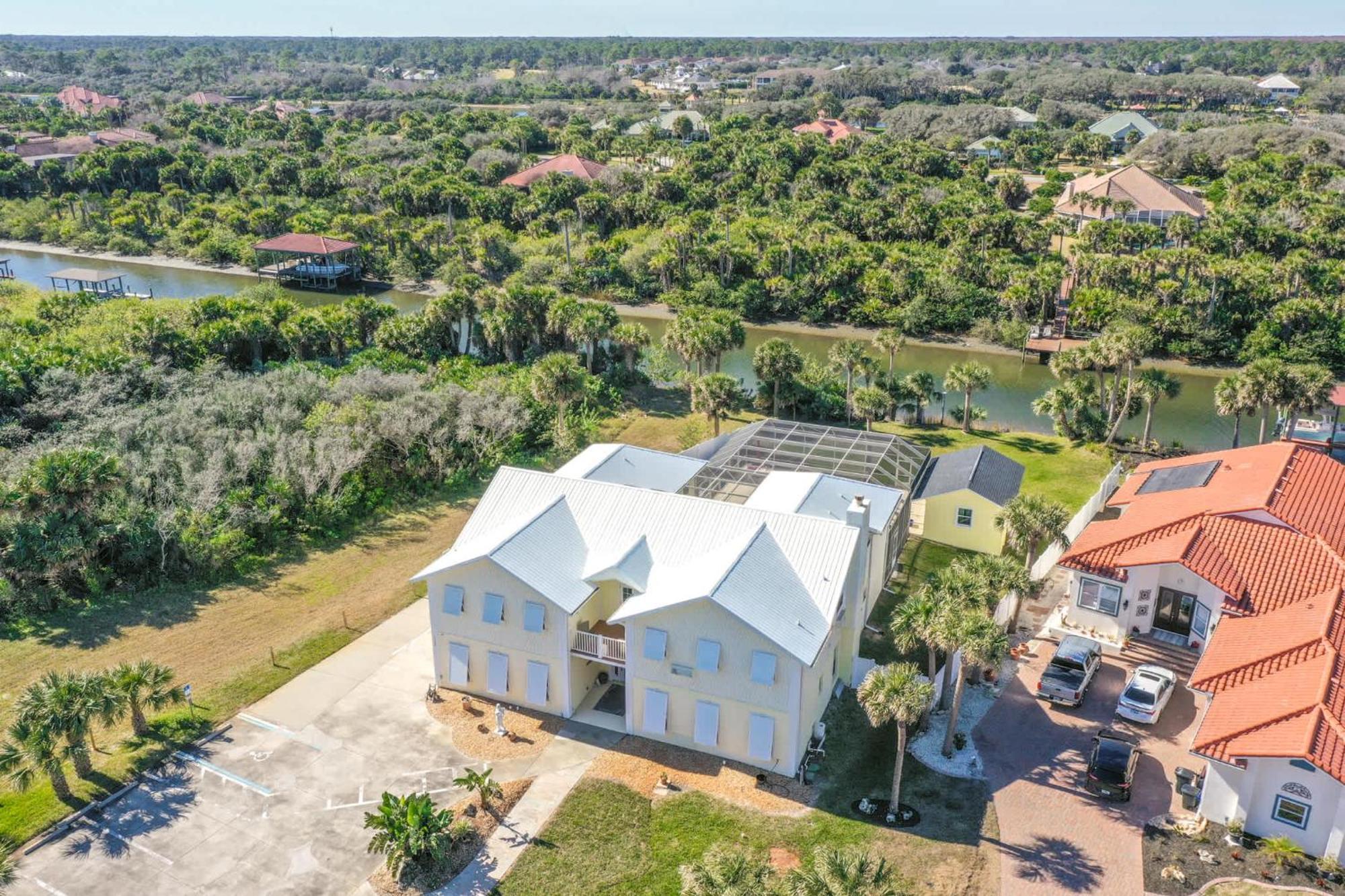 Flagler Beach Bed And Breakfast Pool Jaccuzzi Suite Екстериор снимка